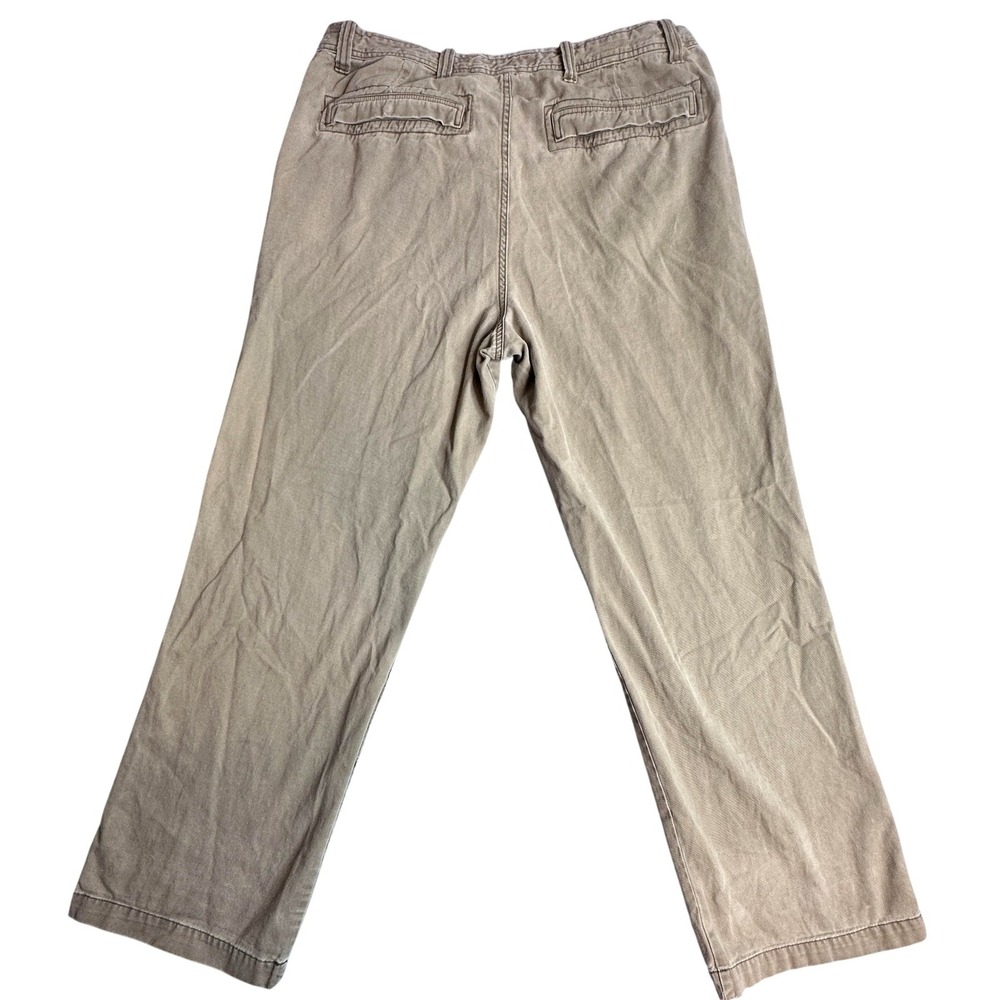 Vintage Old Navy Loose Khakis Pants Mens 38x34‎ (36x31) Beige Relaxed Fit Chino